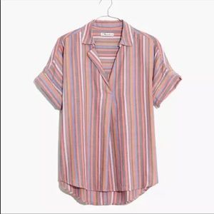 Madewell Courier Rainbow Stripe